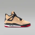 Nike Air Jordan 4 Retro GS Pizza themed kids sneaker