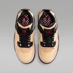 Nike Air Jordan 4 Retro GS Pizza themed kids sneaker
