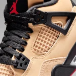 Nike Air Jordan 4 Retro GS Pizza themed kids sneaker