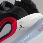 Nike Air Jordan Luka 4 Bloodline red and black performance sneaker