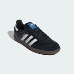 Adidas Samba black and white men’s shoes with free keychain