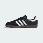 Adidas Samba black and white men’s shoes with free keychain