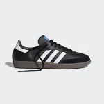 Adidas Samba black and white men’s shoes with free keychain