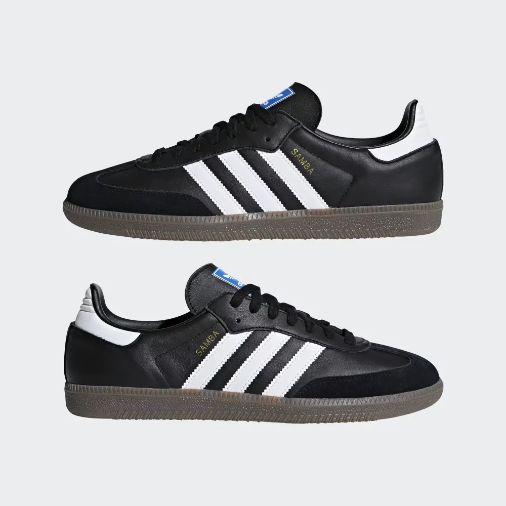 Adidas Samba Black & White Women’s Sneakers Adidas Samba black and white women’s shoes with free keychain