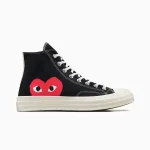 Converse x PLAY Comme des Garçons Chuck 70 with red heart logo