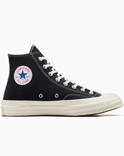 Converse x PLAY Comme des Garçons Chuck 70 with red heart logo