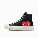 Converse x PLAY Comme des Garçons Chuck 70 with red heart logo