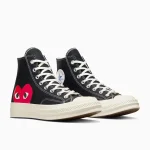 Converse x PLAY Comme des Garçons Chuck 70 with red heart logo