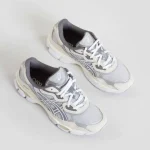 ASICS GEL-NYC Red sneaker with heritage running design and GEL cushioning