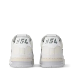 Louis Vuitton Trainer White Signature premium leather sneaker