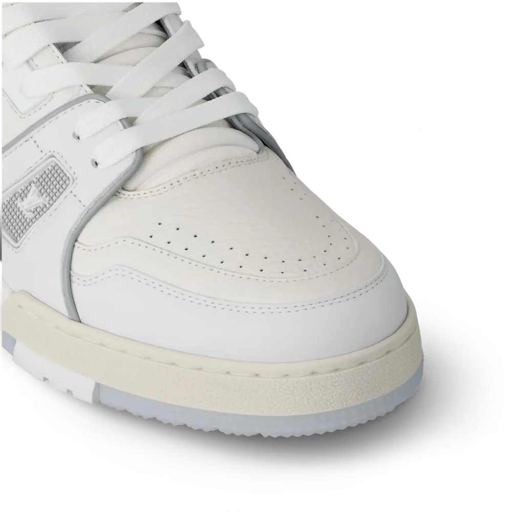 Louis Vuitton Trainer White Signature Sneaker Louis Vuitton Trainer White Signature premium leather sneaker