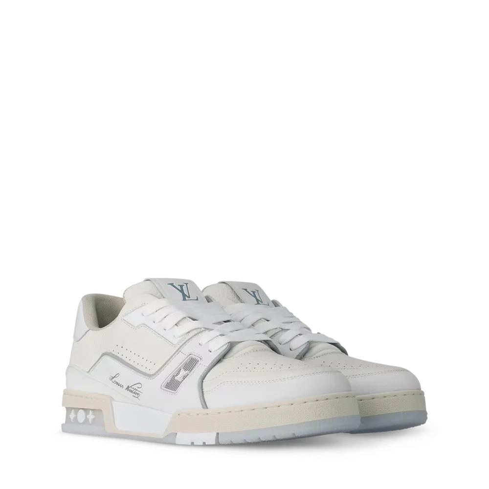 Louis Vuitton Trainer White Signature Sneaker