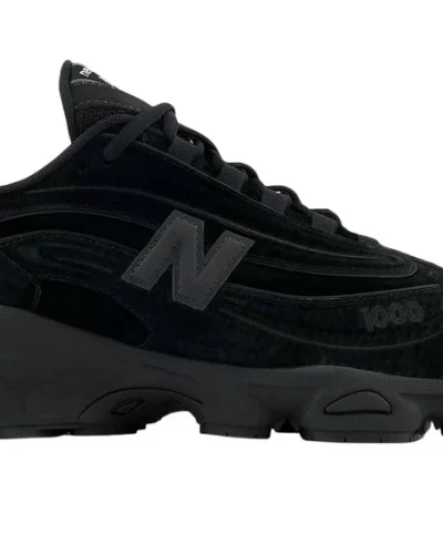 New Balance 1000 Black Cat all-black men’s sneaker