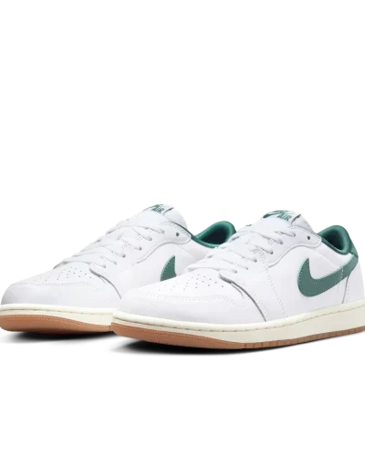 Air Jordan 1 Low Oxidised Green sneaker in premium leather