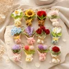 1 Mini Bloom Crochet Keychain product image
