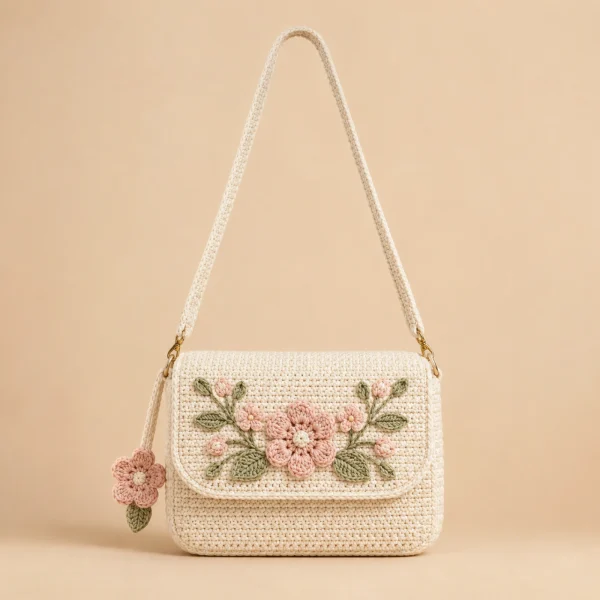 1 Sienna Flower Crochet Sling Bag product image