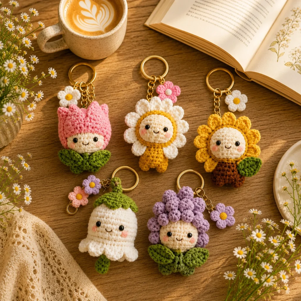 Crochet Bag Charm