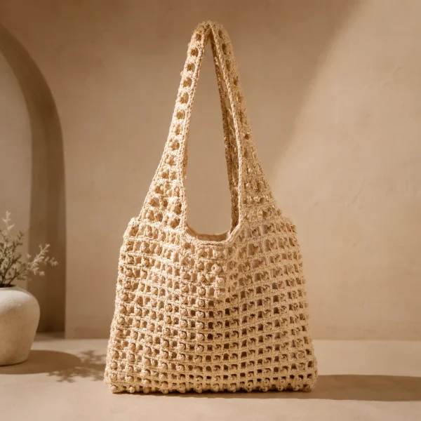 Soft Shell Crochet Shoulder Bag product image