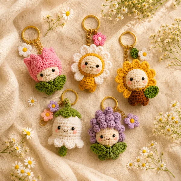 2 Crochet Bag Charm gallery image 2