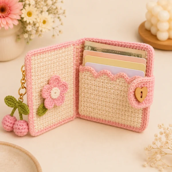 2 Crochet Wallet & Card Holder gallery image 2