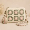 2 Plum Bloom Crochet Sling Bag gallery image 2