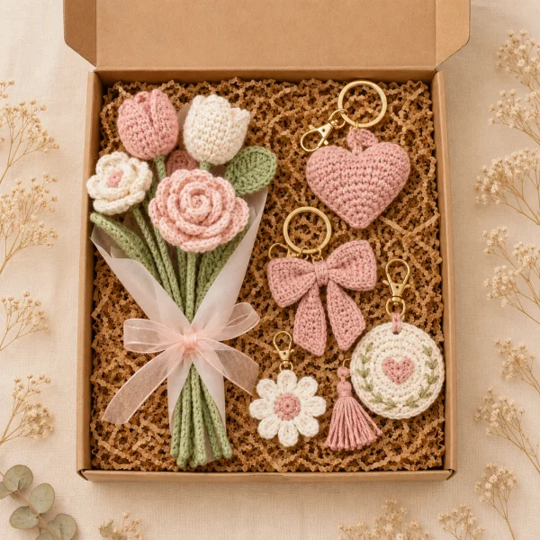2 Custom Crochet Gift Set Order gallery image 2