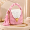 Pastel Mini Crochet Bag gallery image 2