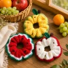 Floral Crochet Scrunchie Set gallery image 3