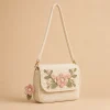 3 Sienna Flower Crochet Sling Bag gallery image 3