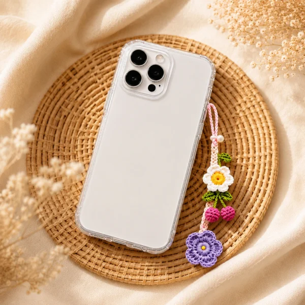 3 Crochet Phone Charm gallery image 3
