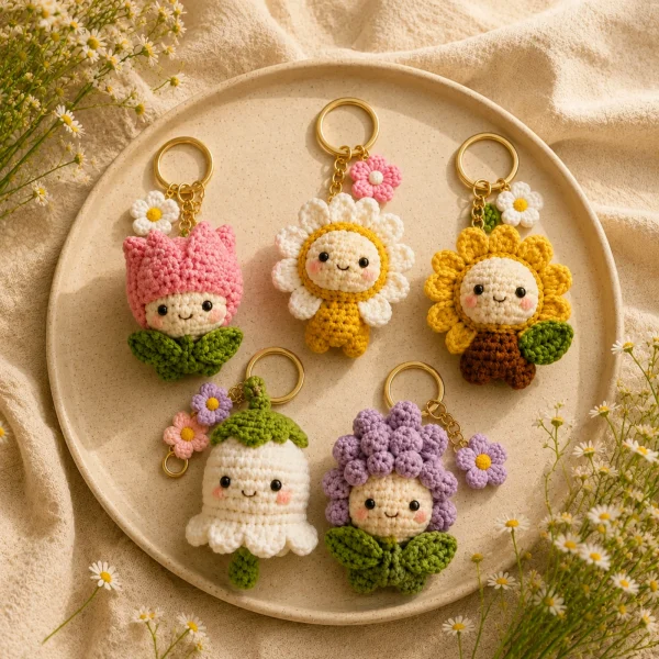 3 Crochet Bag Charm gallery image 3