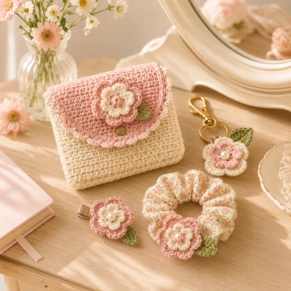 Handmade Crochet Gift Set gallery image 3