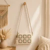 3 Plum Bloom Crochet Sling Bag gallery image 3