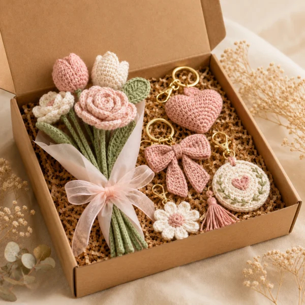 3 Custom Crochet Gift Set Order gallery image 3