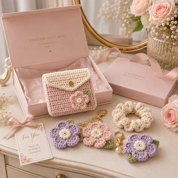 3 Custom Crochet Gift Box gallery image 3