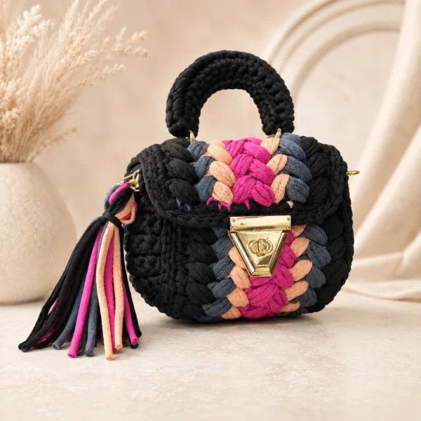 Mini Blossom Crochet Bag gallery image 3