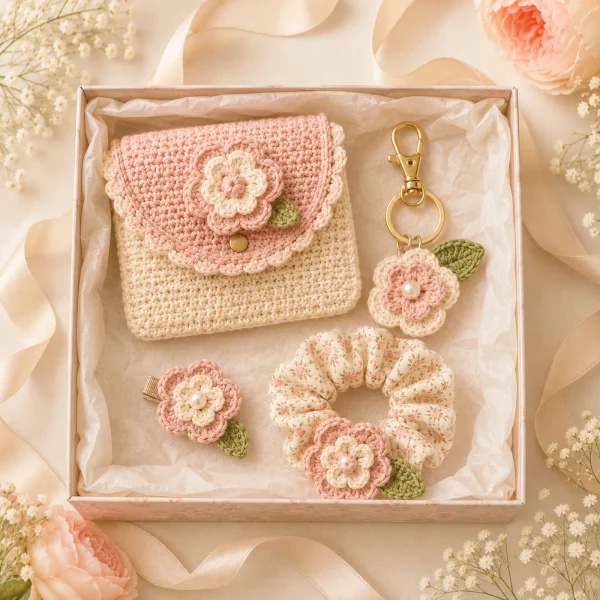 Handmade Crochet Gift Set gallery image 4