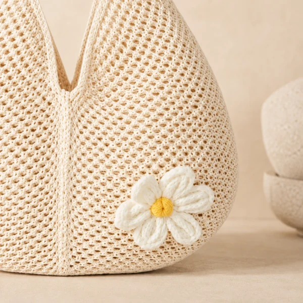 Rose Garden Crochet Shoulder Bag gallery image 4