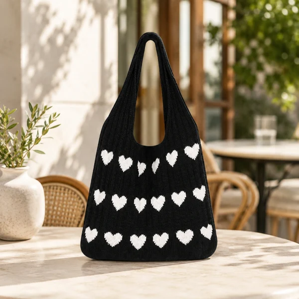 Summer Weave Crochet Beach Bag gallery image 5