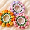 Pastel Crochet Scrunchie Set gallery image 5