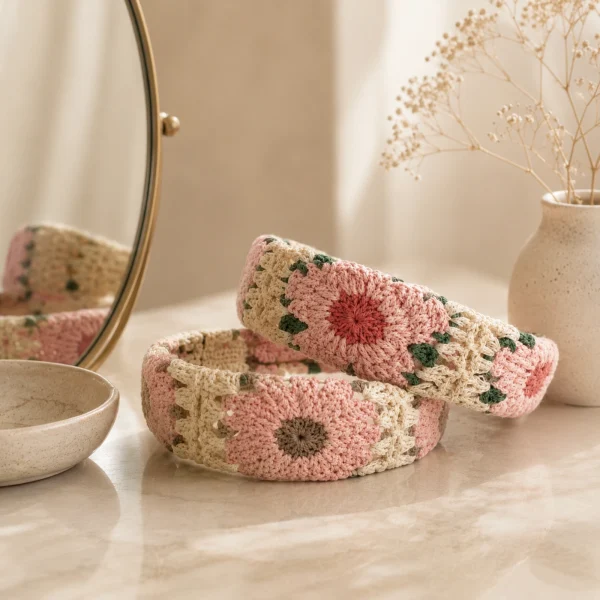 5 Soft Crochet Headband gallery image 5