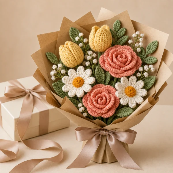 Signature Crochet Flower Bouquet gallery image 5