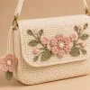 6 Sienna Flower Crochet Sling Bag gallery image 6