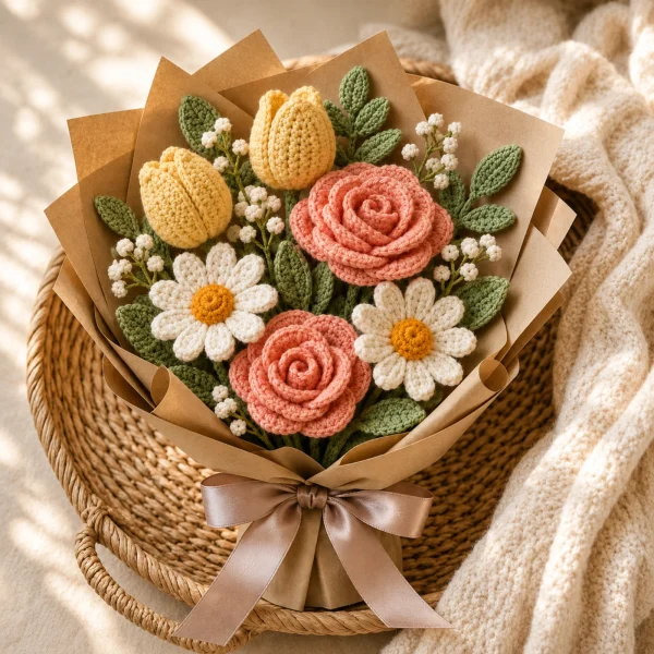 Signature Crochet Flower Bouquet gallery image 6