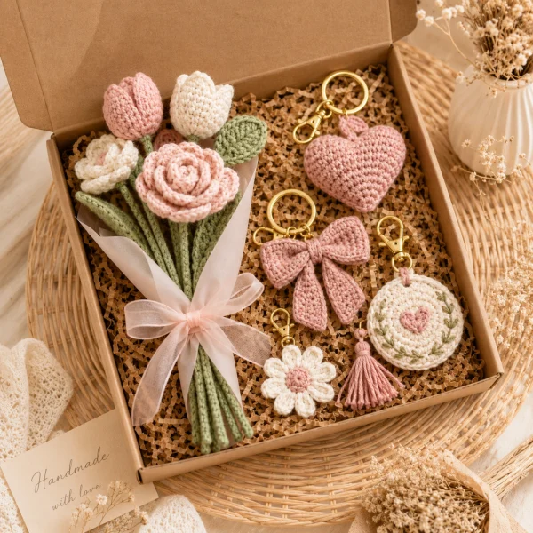 6 Custom Crochet Gift Set Order gallery image 6