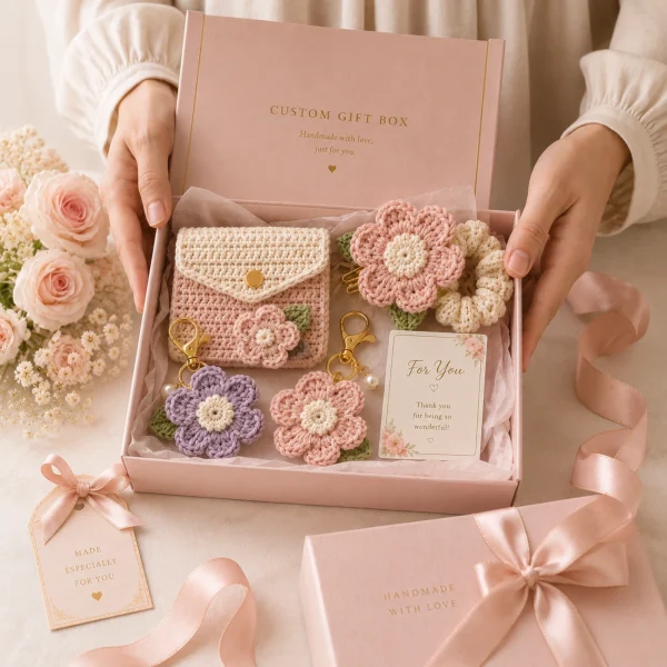 6 Custom Crochet Gift Box gallery image 6