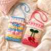 7 Daisy Crochet Phone Pouch gallery image 7