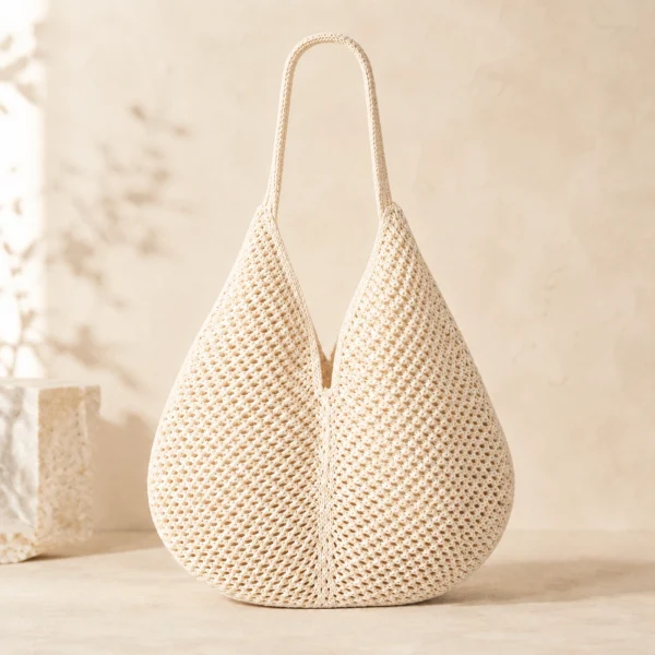 Rose Garden Crochet Shoulder Bag gallery image 7