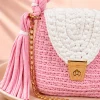 Pastel Mini Crochet Bag gallery image 7